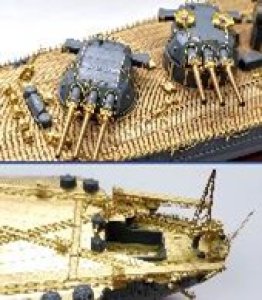 画像3: シップヤードワークス[VICSHIS700012]スーパーディテールセット 1/700日本海軍 戦艦大和  (フジミ460567/460000用) (3)