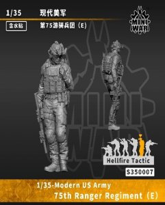 画像1: ミニウォー[VICSMINS350007]1/35 米第75レンジャー連隊 (兵士E) (1)