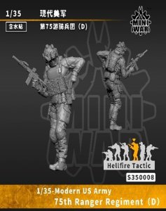 画像1: ミニウォー[VICSMINS350008]1/35 米第75レンジャー連隊 (兵士D) (1)