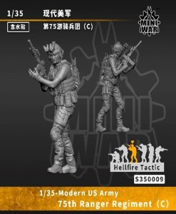画像1: ミニウォー[VICSMINS350009]1/35 米第75レンジャー連隊 (兵士C) (1)