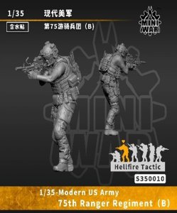画像1: ミニウォー[VICSMINS350010]1/35 米第75レンジャー連隊 (兵士B) (1)