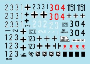 画像2: STAR DECALS[SD35-856] 1/35 WWII独 東プロイセンとケーニヒスベルク #3 IV号戦車L/70(A),IV号駆逐戦車L/48,III突,III突105mm砲搭載型, SdKfz 250, SdKfz 251 デカールセット (2)