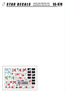 画像3: STAR DECALS[SD35-878] 1/35 エジプト軍車両 #2 第四次中東戦争 & 1970年代 デカールセット (3)