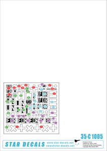 画像2: STAR DECALS[SD35-C1005] 1/35 バルカン半島の平和維持部隊#4.フランス軍 VAB UNPF/IFOR  デカールセット (2)