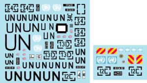 画像3: STAR DECALS[SD35-C1066]1/35 バルカン半島の平和維持軍 #6 国際連合保護軍のFV432 (3)