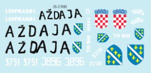 画像2: STAR DECALS[SD35-C1085]1/35 M47パットン#1 バルカン半島の戦争と平和 (2)