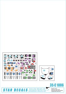 画像2: STAR DECALS[SD35-C1086]1/35 M47パットン#2 在欧米軍,西ドイツ連邦軍 (2)