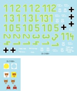 画像2: STAR DECALS[SD35-C1089]1/35 武装親衛隊のティーガー#1 SS第101重戦車第1中隊 (2)