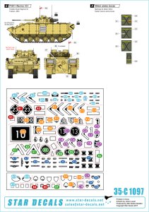 画像2: STAR DECALS[SD35-C1097]1/35 イラク戦争の英軍AFV#2 ウォリアー,フクスNBC,シミター (2)