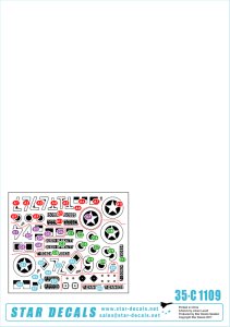 画像2: STAR DECALS[SD35-C1109]1/35 キウィアーマー#2 ニュージーランド軍第18,20機甲連隊のシャーマン (2)