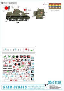 画像2: STAR DECALS[SD35-C1120]1/35 ビルマ戦線の英軍M3リー (2)
