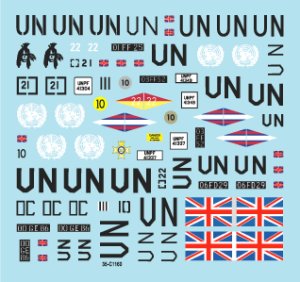 画像3: STAR DECALS[SD35-C1160]1/35 ボスニア平和維持軍＃9　ボスニアのシミタールCVR　シミタール　スパルタン　スルタン (3)