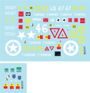 画像3: STAR DECALS[SD35-C1171]1/35 シャーマンMk V　英国とポーランドのMk V 'チューリップ'とMk VC ファイアフライ (3)