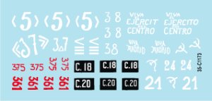 画像2: STAR DECALS[SD35-C1173]1/35 スペイン内戦＃5　T-26　共和党側のT-26m / 1933年 (2)