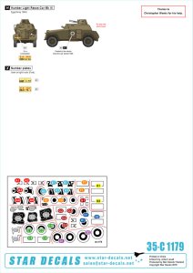 画像2: STAR DECALS[SD35-C1179]1/35 戦後 中東地域1948年 #1 エジプト陸軍の戦車　戦車と装甲車のマーキング集 M3ハーフトラック　パーソナルキャリアー他 (2)