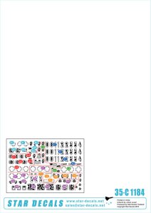 画像2: STAR DECALS[SD35-C1184]1/35 WWII ドイツ ブラウ作戦とスターリングラード #2 II号戦車F型、III号戦車H,J,L型、IV号戦車F2型他 (2)