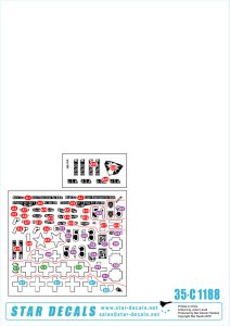 画像2: STAR DECALS[SD35-C1188]1/35 WWII ドイツ ドイツ軍のM4シャーマン/ドイツ軍に鹵獲され再就役したシャーマン M4、M4A1、M4A3(W) (2)