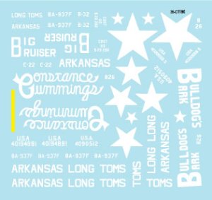 画像2: STAR DECALS[SD35-C1190]1/35 朝鮮戦争 米 米陸軍砲兵隊 #2 M40 155mm “アーカンソンロングトム” (2)