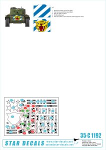 画像2: STAR DECALS[SD35-C1192]1/35 朝鮮戦争 米 米陸軍 M46パットン 朝鮮戦争でのM46 パットン (2)