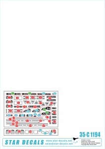 画像2: STAR DECALS[SD35-C1194]1/35 WWII 豪 オーストラリア軍の戦車と装甲車 #6 ニューギアの戦い マチルダII火炎放射戦車、M4シャーマンコンポジット等 (2)