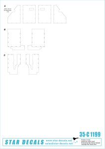 画像2: STAR DECALS[SD35-C1199]1/35 ベトナム戦争 米陸軍 ガントラック＃6 四連装M2銃座搭載のガントラック　バウンティーハンター (2)