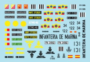 画像3: STAR DECALS[SD35-C1202]1/35 現用 CVR(T)スコーピオン＃2 スペイン ナイジェリア トーゴ チリ ベネゼエラ ホンジュラス (3)