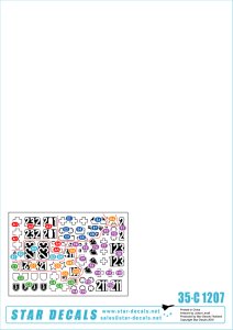 画像2: STAR DECALS[SD35-C1207]1/35 WWII 独 イタリア戦線のドイツ戦車＃7 III号突撃砲G型　セモベンテda75/18 75/34 (2)