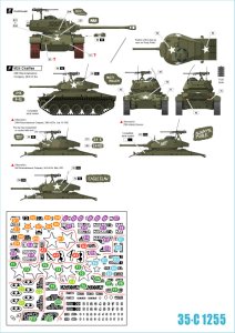画像2: STAR DECALS[SD35-C1255]1/35 朝鮮戦争に派遣された米陸軍戦車 M24/M26/M45 1950〜53 (2)