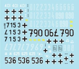 画像2: STAR DECALS[SD35-C1262]1/35 WWII 独 ノルマンディーに於けるIV号戦車♯2 IV号戦車H型及びJ型 (2)