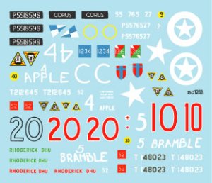 画像2: STAR DECALS[SD35-C1263]1/35 WWII 英 オランダでの英陸軍戦車と装甲車 シャーマンMkV シャーマンクラブ DUKW テラピン水陸両用車 (2)