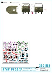 画像3: STAR DECALS[SD35-C1263]1/35 WWII 英 オランダでの英陸軍戦車と装甲車 シャーマンMkV シャーマンクラブ DUKW テラピン水陸両用車 (3)