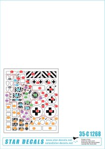 画像3: STAR DECALS[SD35-C1268]1/35 現用 独 NATO軍ISAF♯2 アフガニスタンに派遣されたドイツ連邦軍(GECON-ISAF)車両 フックス&ヴィーゼル (3)