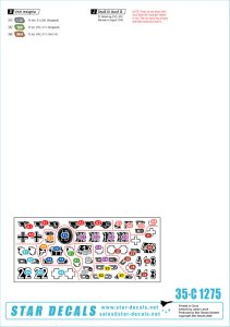 画像2: STAR DECALS[SD35-C1275]1/35 WWII 独 ドイツ無線操縦戦車＃4 無線操縦戦車を誘導する無線装置搭載戦車のマーキング集 (2)