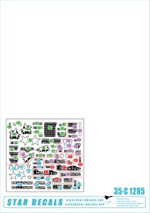 画像2: STAR DECALS[SD35-C1285]1/35 ベトナム戦争 米 ビッグガンインベトナム＃2 ベトナムで運用された米陸軍所属のM107/M108 (2)