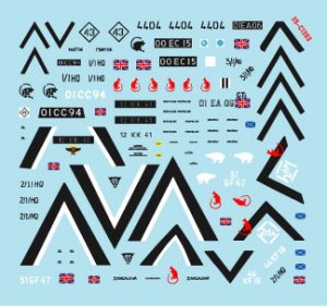 画像3: STAR DECALS[SD35-C1303]1/35 現用 湾岸戦争1990〜91 英国軍の哨戒AFV フェレット/フックスNBC/ランドローバー (3)