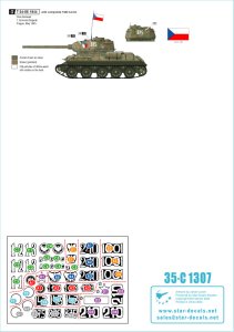 画像2: STAR DECALS[SD35-C1307]1/35 WWII 東欧諸国でのT-34/85中戦車 ポーランド/ユーゴスラビア/チェコ赤軍 (2)