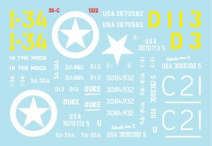 画像3: STAR DECALS[SD35-C1322]1/35 WWII 米軍AFV特集＃5 ヨーロッパでのM4A1(76)W 1944〜45 第32機甲連隊 第66機甲連隊 第81戦車大隊 (3)