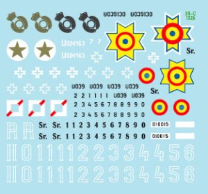 画像3: STAR DECALS[SD35-C1326]1/35 WWII 枢軸軍に参加した東ヨーロッパの戦車＃8 ルーマニアのシュコダR-2 LTvz 35 (3)