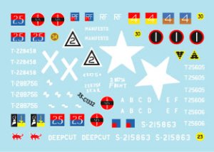 画像3: STAR DECALS[SD35-C1332]1/35 WWII 英 イギリス陸軍 ビルマ戦線の英軍戦車 シャーマンMkV シャーマンMkV AOP M3リー M7プリーストHMC (3)