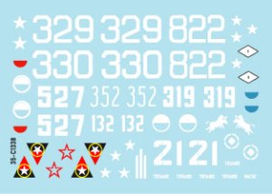 画像3: STAR DECALS[SD35-C1338]1/35 現用 キューバ軍の戦車とAFV＃2 T-34/85 IS-2M T-54A/55/62A ZSU-57-2 BRDM-2(9P122) (3)