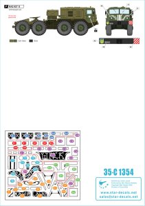 画像3: STAR DECALS[SD35-C1354]1/35 現用 ウクライナの戦争＃2 ウクライナ軍の輸送車輌 MAZ-537 UAZ-452ブハンカ(2014-2022年) (3)