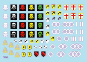 画像2: STAR DECALS[SD35-C1360]1/35 WWII ドイツ 突撃砲部隊＃2 突撃砲大隊の汎用マーキング＃2 (2)