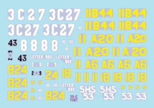 画像3: STAR DECALS[SD35-C1367]1/35 WWII アメリカ 太平洋戦線 硫黄島の戦い アメリカ海兵隊LVT-2/LVT(A)-2アムトラック水陸両用車 (3)