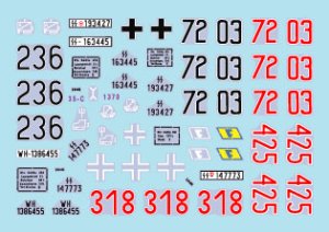 画像2: STAR DECALS[SD35-C1370]1/35 WWII ドイツ 西部戦線のSd.Kfz.250"ノイ"＃1 第2装甲師団/第1 SS装甲師団LAH/第9SS装甲師団ホーエンシュタウフェン/第10 SS装甲師団フルンツベルク (2)