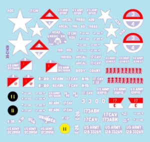 画像2: STAR DECALS[SD35-C1439]1/35 現用 ベトナム戦争のM113＃1 第17騎兵連隊のM113A1 ACAV B/E/F/H中隊 (2)