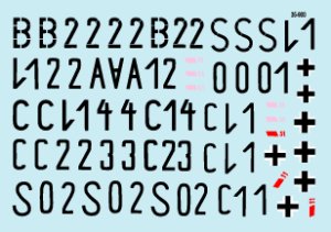 画像2: STAR DECALS[SD35-900] 1/35 WWII独 グロスドイッチュラント師団のティーガーI 1943-1945 デカールセット (2)