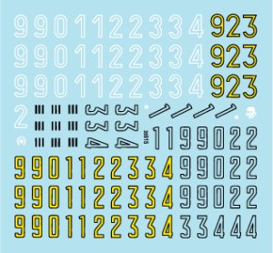 画像2: STAR DECALS[SD35-915] 1/35 トーテンコプフ師団のティーガー 第9中隊 1943-45 デカールセット (2)