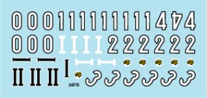 画像2: STAR DECALS[SD35-918] 1/35 第503重戦車大隊のティーガー #1 1942-1943 冬季 デカールセット (2)