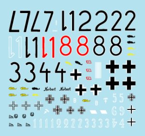 画像3: STAR DECALS[SD35-928] 1/35 ドイツ アフリカ軍団ミックス #4 1号対戦車自走砲、ティーガー デカールセット (3)