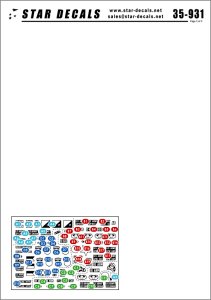 画像2: STAR DECALS[SD35-931] 1/35 ベトナム戦争の米空挺部隊 M113 ACAV デカールセット (2)
